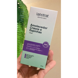 creme amolecedor de cravos e espinhas 50g labotrat