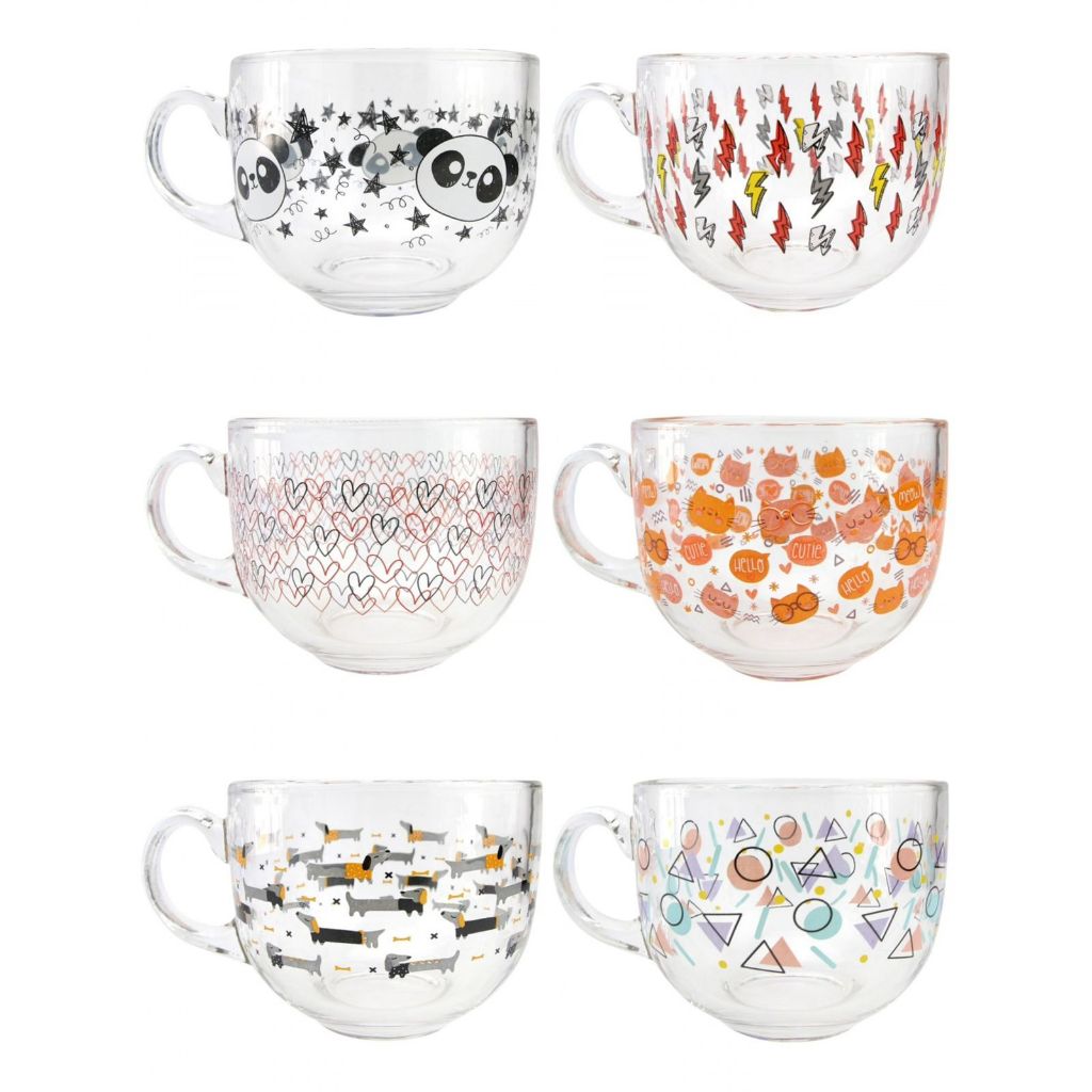 CANECA ESTAMPADA 450ML em Oferta na Shopee