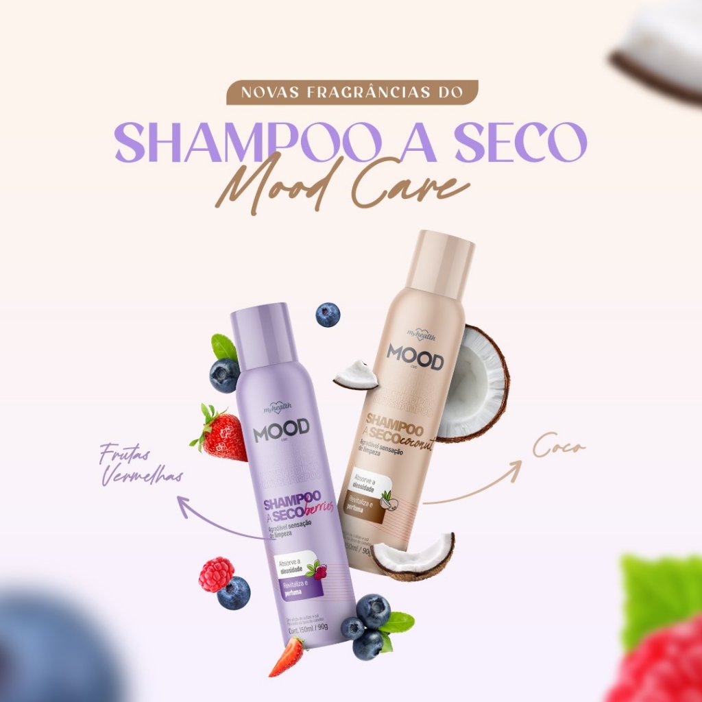 Spray Shampoo a Seco Mood Care 150ml em Oferta na Shopee