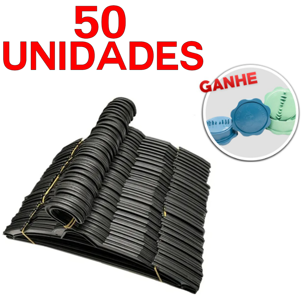 Cabides Adulto Premium 50 Unidades Envio Imediato!