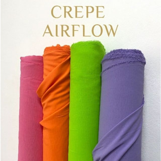 Tecido Crepe Dunas 1 x 1,60 metros / Air flow amassadinho