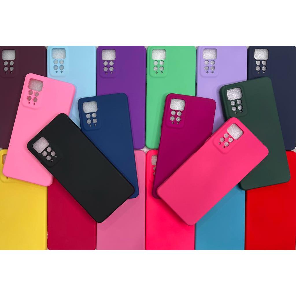 Capa Capinha Para Redmi Note 12 Pro 4G Silicone Aveludado pelicula Case