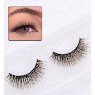 kit 2 Pares Cilios Postiços Volumoso e Curvado Naturais Para os Olhos 3D e 5D / Maquiagem