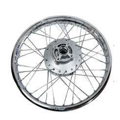 Roda Traseira Da Cg Fan 125 2009/2018 C/raio Rígido 4mm