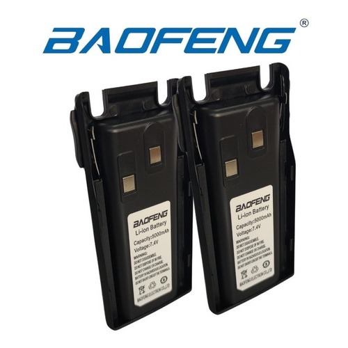 4 Baterias Baofeng P/ Rádio Comunicador Modelo Uv82