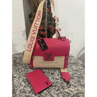 Bolsa Feminina Pink Baú Madeira LV Promoção Lançamento