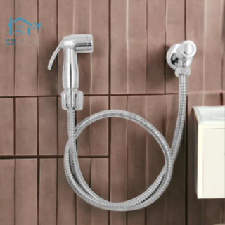 Chuveirinho Ducha Higiênica Banheiro 100% Completa Luxo Metal Cromado 1,20m Chuveirinho Privada