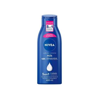 Loção Hidratante Nivea Milk Extra Seca 400ml em Oferta na Shopee