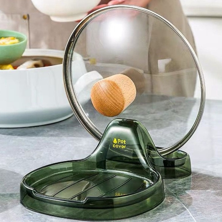 Suporte Tampa da Panela Moderno Multifuncional De Armazenamento Para Cozinha Cores Aleatórias em Oferta na Shopee