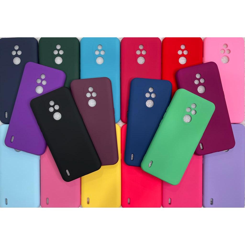 Capa Capinha Para Motorola E7 Silicone Aveludado Case