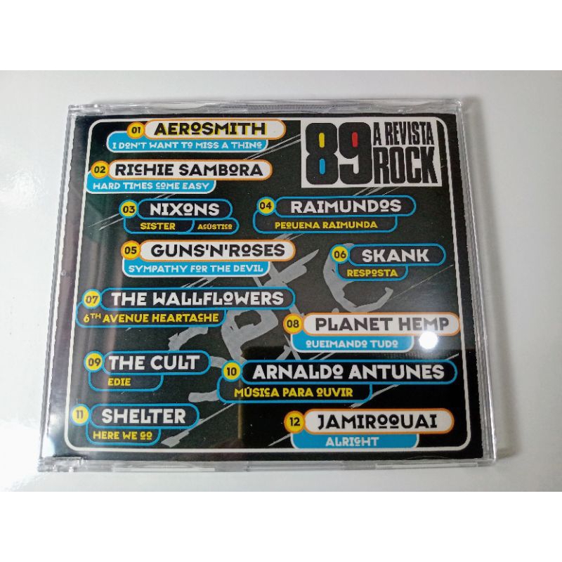 CD 89 A Revista Rock Vol. 7 - Aerosmith, Guns N' Roses, The Cult