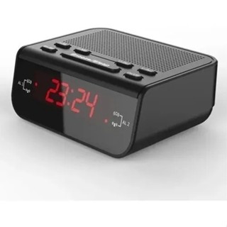 Relógio Despertador Digital Elétrico De Mesa Rádio Am/fm Lelong LE- 671