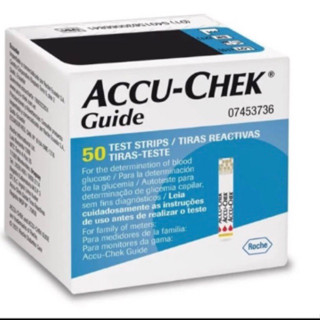 50 tiras teste ACCU-CHEK Guide Roche