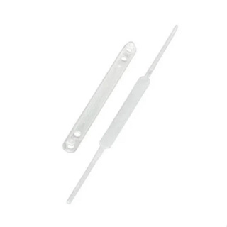 GRAMPO TRILHO PLASTICO ACP C/10 UND em Oferta na Shopee