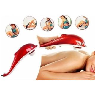 Massageador Corporal Elétrico Golfinho Saúde alivia dores em Oferta na Shopee
