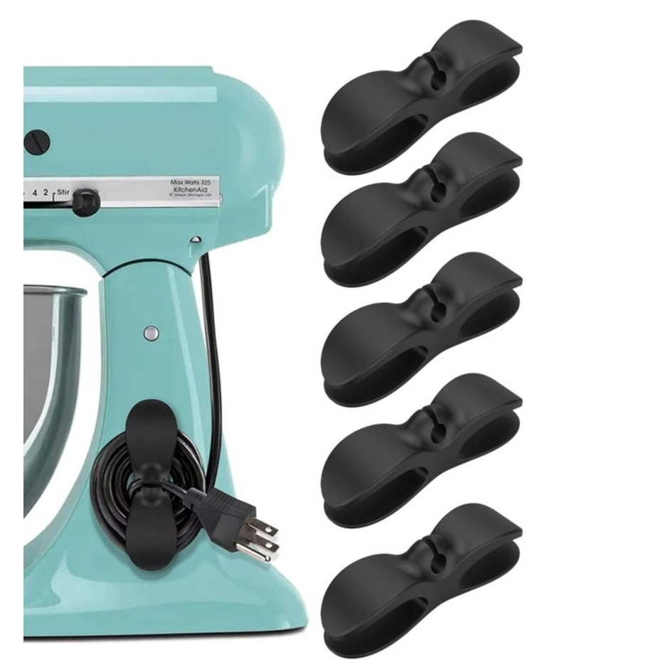 5 Unidades Organizador de fios plástico armazenar simples para casa Cores Aleatórias em Oferta na Shopee