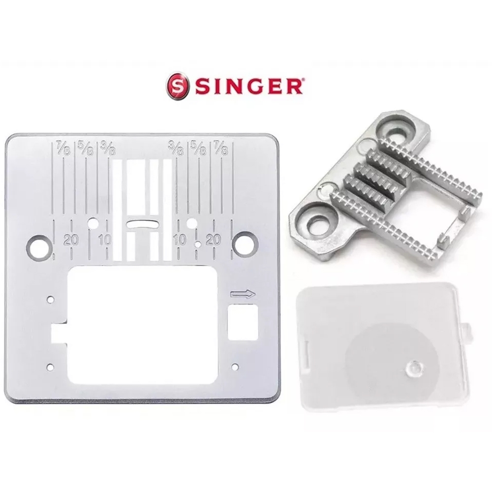 Chapa Dente Serrilha Máquina Singer Facilita Pro 4411 4423