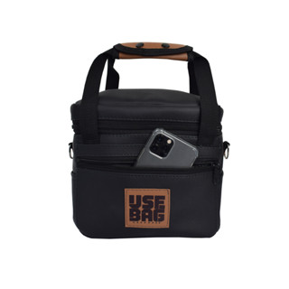 Bolsa Térmica Fitness Master Marmita Preto Lancheira Fitness Dieta