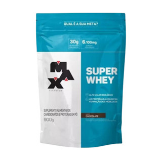 Whey Protein Concentrado Super Whey ( REFIL ) 900g - Max Titanium