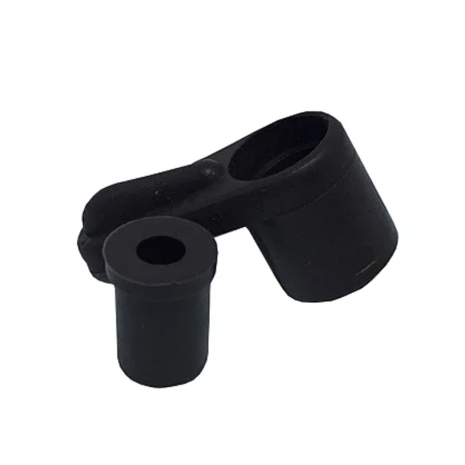 Trava Tramela Para Tela Mosquiteira 12 Unidades + Parafuso + Bucha ( preto )