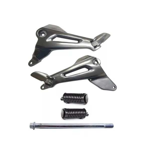 Bacalhau Par + Pedaleiras par + Eixo Titan 150 2004/08 cor Polido