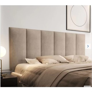 Cabeceira De Cama completa Casal Queen Box Estofada Suede 1,60 Cm cores envio imediato