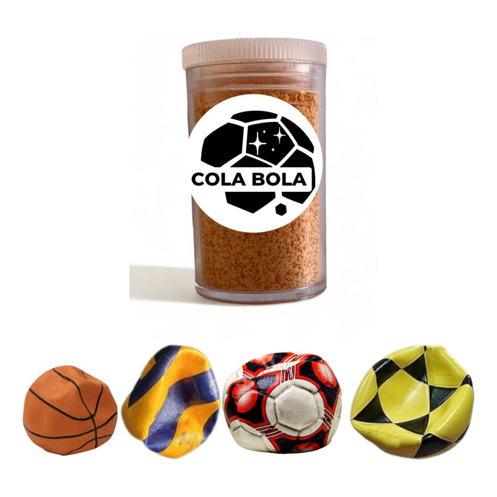 KIT 2  Cola Para Conserto De Bolas Futebol Basquete Furadas Cola Bola