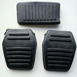 Capa do pedal Fiesta/ka/Escort emborrachada kit com 3 peças