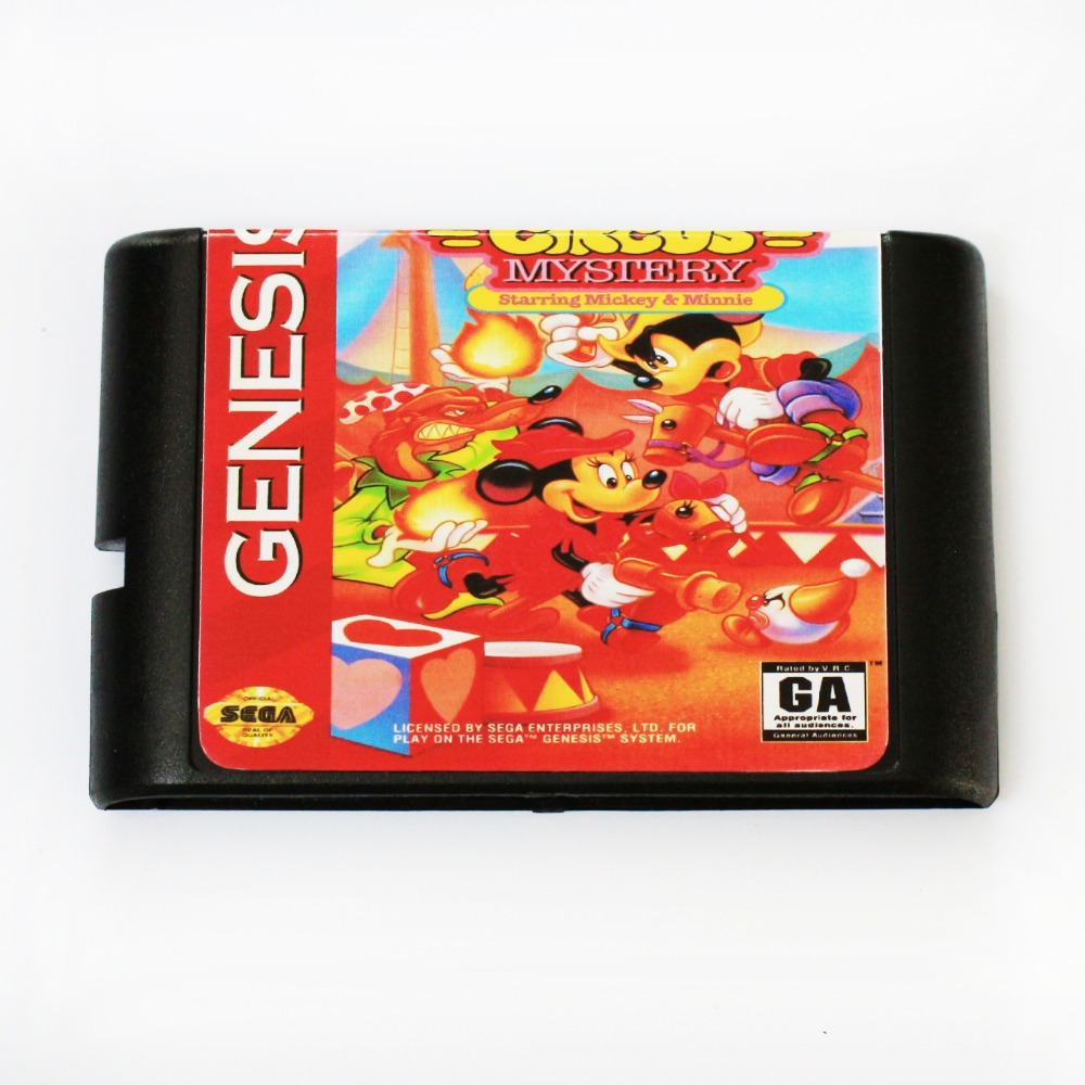 Circus Mystery St Mickey & Minnie, Mega Drive