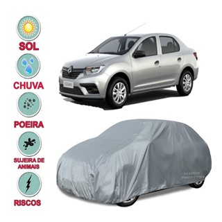 Capa cobrir carro Renault Logan 100% Impermeável Proteção Total Bezzter em Oferta na Shopee