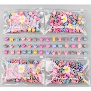 Kit 50 Mini Piranha Presilha Grampo de Cabelo Infantil Fofo Feminino em Oferta na Shopee