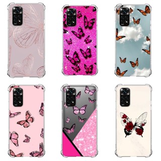 Xiaomi Note 11, Note 11S 4G Capa Tpu Desenhos Variados Capinha Case Borboleta