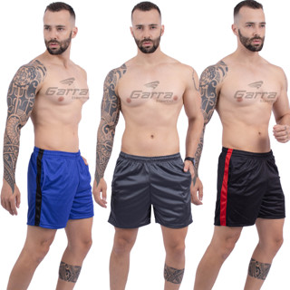 KIT 5 Bermuda masculina Fit Cores para atividade física e academia Garra Sport