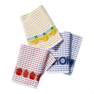 Kit 5 Panos de Prato GOURMET Premium Atoalhado 100% Algodão Teka - Cor Sortida em Oferta na Shopee
