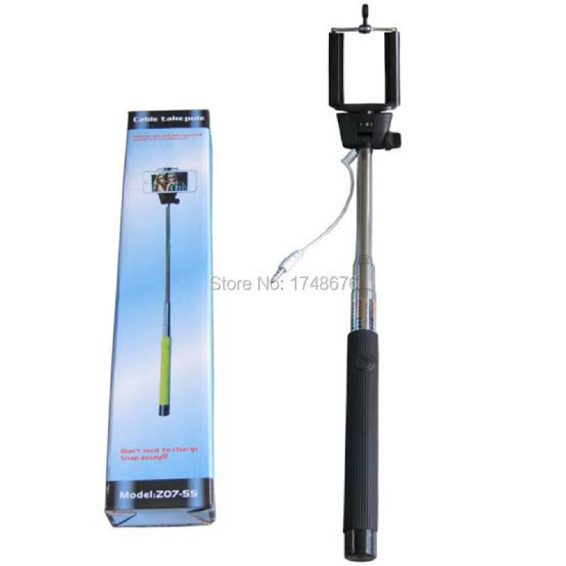 Bastão Pau de selfie Tripé Retrátil Com Luz LED Controle Bluetooth Celular USB