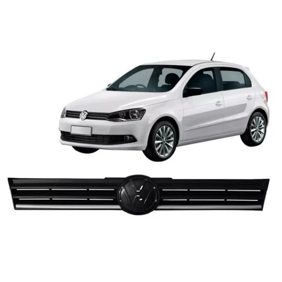 Grade Radiador Gol Voyage Saveiro G6 2013 A 2016 Friso Cromo