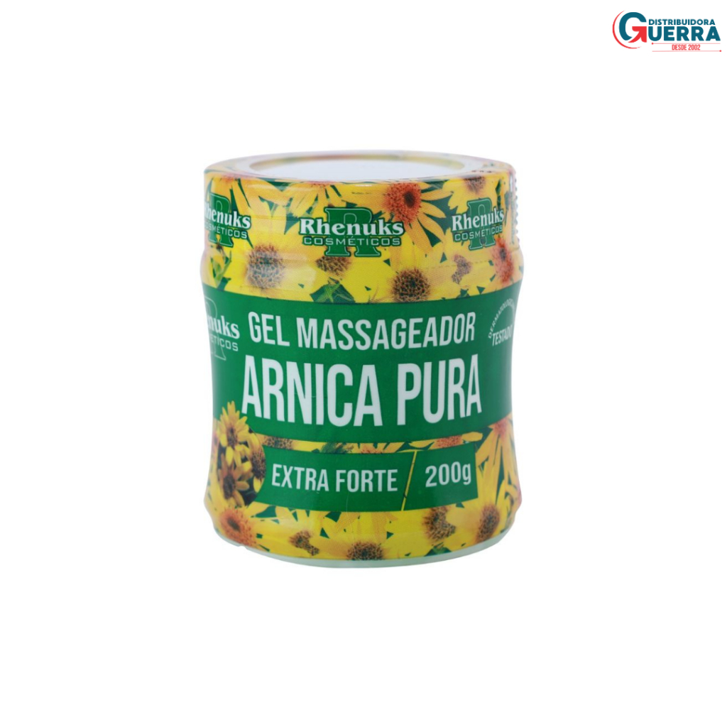 12 Unidades Gel Massageador Arnica Pura Extra Forte 200g