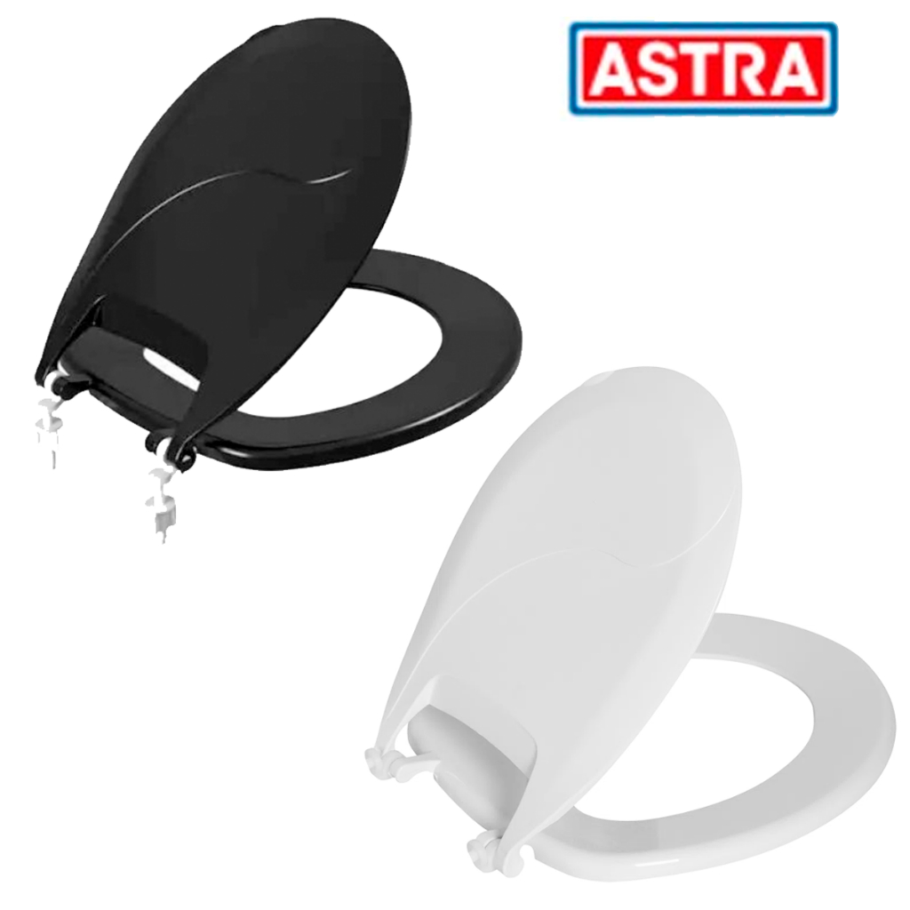 Assento Sanitário Pop Pvc Astra Ideal Para Vasos Sanitários Ovais Super Confortável - Home & Living