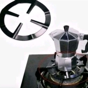 Redutor de grelha para cafeteira italiana boca de fogão e Cooktop ke home