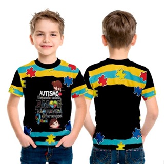 Camisa Adulta ou Infantil Autismo Diferenças em Oferta na Shopee