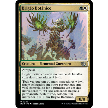 Brigão Botânico (Elemental / Guerreiro) - Magic The Gathering
