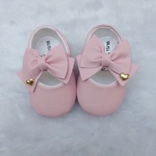 sapato de menina bebe batizado linda luxo bonequinha sapatilha em Oferta na Shopee