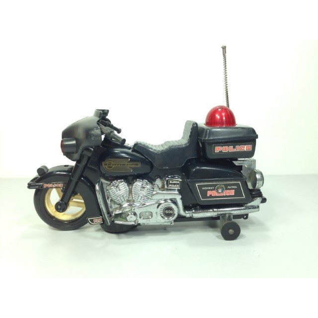 Moto Antiga Highway Patrol Brinquedo Antigo Motinha Toy ok