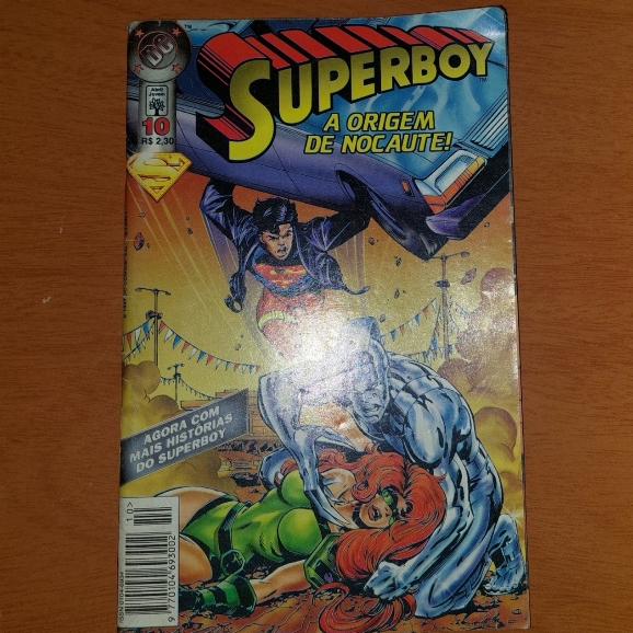 Hq Superboy A origem do nocaute! N°10