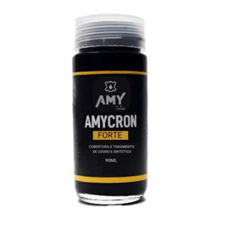 Tinta Para Couro Sapatos, Jaquetas, Sofás, Bancos, Bolsas, Cadeiras, Sintéticos Amycron Forte 90 ML