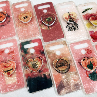 Capa Capinha Para LG K41S/K51S e Pop Socket de coração