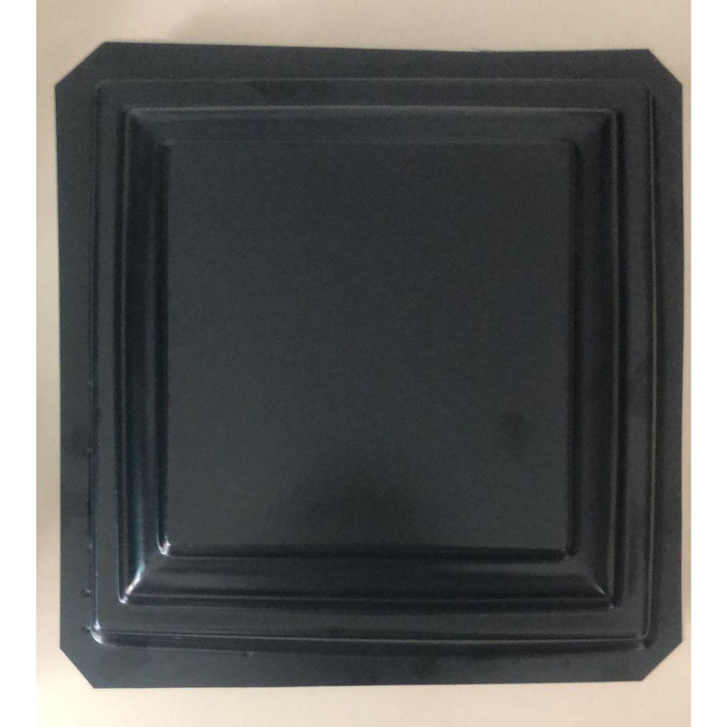 1 Forma Chapéu Abs 1,5mm 3d Cimento - Capa Coluna 30x30x7cm