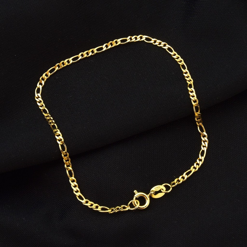 Pulseira de Braço Masculina 3x1 Banhada a Ouro 18k Semi Joia