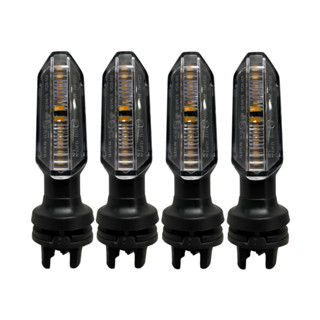 Kit Com 4 Piscas Pisca Led Seta Honda Nova Cb Twister 250 2019 Fan Titan Top Led Cristal