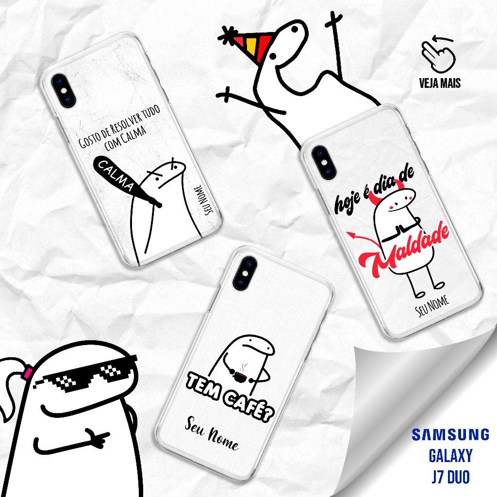 Capa Capinha  - Galaxy J7 Duo - Flork